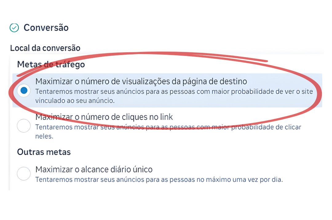 Selecionando visualizações de página